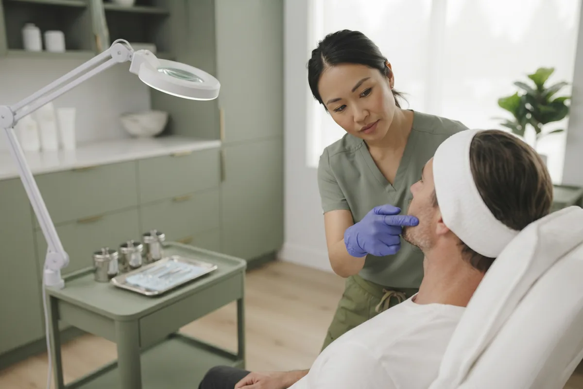 Electrolysis for Men: Beard Line, Neck, Back and Ears